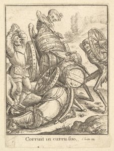 Waggoner (from the Dance of Death) by Wenceslaus Hollar