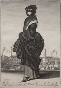 Winter by Wenceslaus Hollar