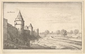 To Düren by Wenceslaus Hollar