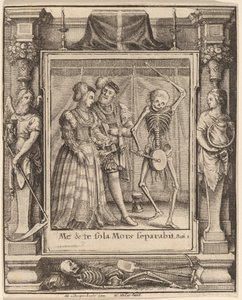 Bridal Pair by Wenceslaus Hollar after Hans Holbein the Younger after Abraham van Diepenbeeck
