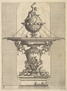 Design for a Fountain, plate 80 from Dietterlin