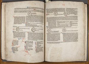 Fol 30 verso 31 recto, Fasciculus Temporum by Werner Rolevinck