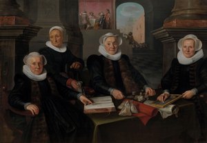 Three Regentesses and the House Mother of the Amsterdam Lepers