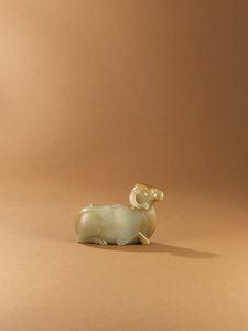 Ram-Form Water Pot by Western Han Dynasty Chinese School