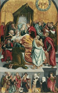 Death of the Virgin with Donor Alexius Funck and His Family