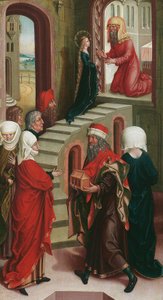 Presentation of Mary by Wiener oder niederösterreichischer Maler