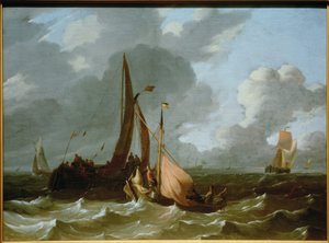 Rough Sea by Wigerus Vitringa