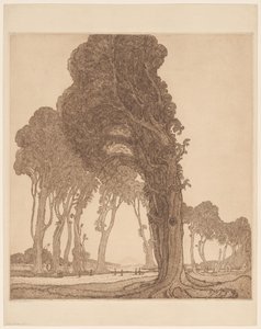 Part of the Main Road near the Village of Cakranegara on Lombok by Wijnand Otto Jan Nieuwenkamp