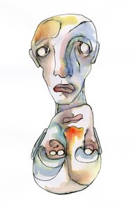 Surreal Emotional Portrait by Wildemar Doomgriever