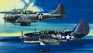 Into the Blue: American War-planes (1941-45) by Wilf (20th century) Hardy