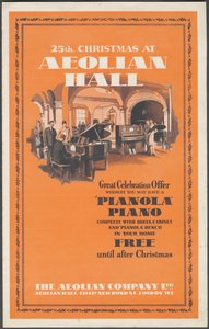 Aeolian Company Pianolas