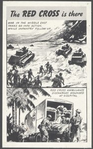 The Red Cross wartime advertisement by Wilfred Fryer