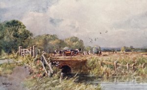 Haymaking by Wilfrid Williams Ball