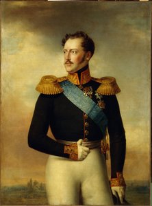 Portrait of Emperor Nicholas I by Wilhelm August Golicke
