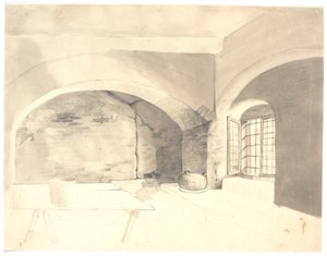 Cellar Interior by Wilhelm Bendz