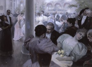 Ball in the Spa House by Wilhelm Gause
