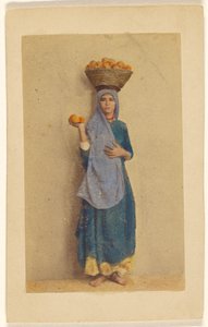 Orange Seller by Wilhelm Hammerschmidt