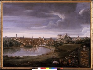 View of Altenburg by Wilhelm I Richter