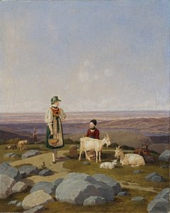 On Gaisalm by Wilhelm Kobell Ritter von