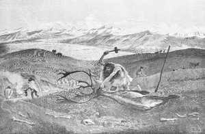 Prehistory: reindeer hunting in a Morainic landscape of Swabia higher than the last ice period