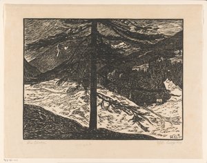 The Larch by Wilhelm Laage (signed by artist)