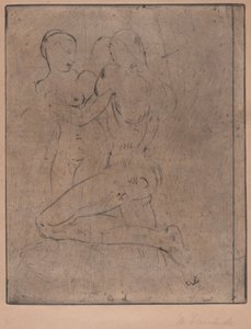 Rape II by Wilhelm Lehmbruck