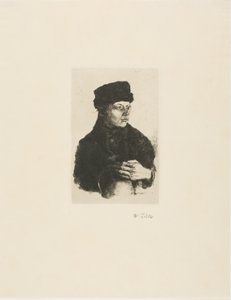 Peasant Boy with Jug by Wilhelm Maria Hubertus Leibl