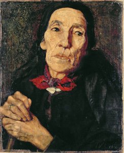 The Old Farmer by Wilhelm Maria Hubertus Leibl