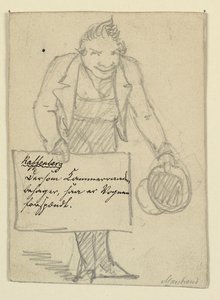 Bowing Coachman. The Invitation (to Raffenberg) by Wilhelm Marstrand