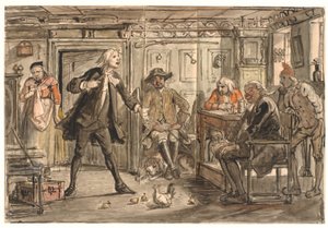 Erasmus Montanus Debating with Per Degn