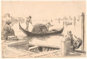 Gondola Ride by Wilhelm Marstrand