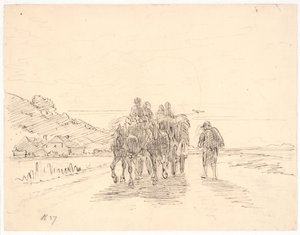 Bringing Home the Corn by Wilhelm Marstrand