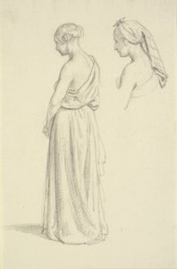 Studies of Women by Wilhelm Marstrand