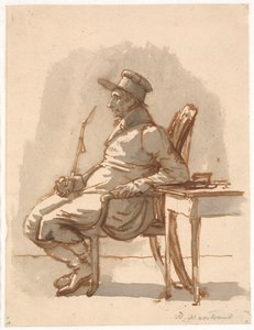 Man with Pipe and Cap (The Artist
