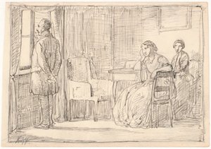 Discontent by Wilhelm Marstrand