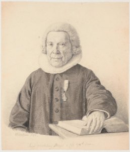Pastor Seyer Malling Beyer in His 94th Year by Wilhelm Marstrand