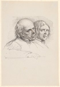 Portrait Study of Two Swedish Farmers