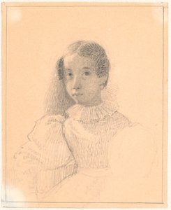 Portrait of Adelaide Emilie Waagepetersen by Wilhelm Marstrand