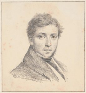 Portrait of C. Købke by Wilhelm Marstrand