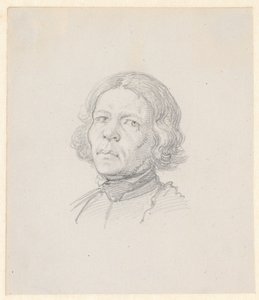 Portrait Head, Swedish Farmer by Wilhelm Marstrand