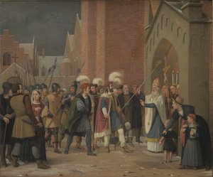 Svend Estridsen and Bishop Vilhelm