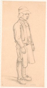 Swedish Boy with Cap by Wilhelm Marstrand