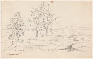 Swedish Landscape by Wilhelm Marstrand