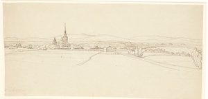 View towards Mora in Dalarna by Wilhelm Marstrand