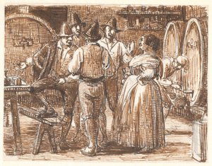 The Wine is Tasted in the Cellar