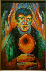 Self-Portrait VIII by Wilhelm Morgner