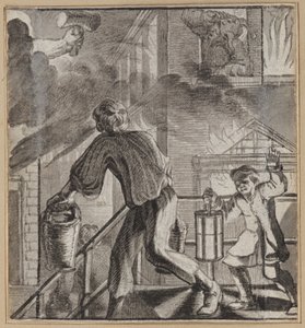 The Fool Taking Over In Happiness by Wilhelm Stettler