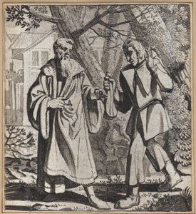 The Fool Who Gives With Displeasure by Wilhelm Stettler