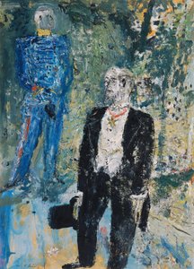 General and Gentleman in Tailcoat by Wilhelm Thöny