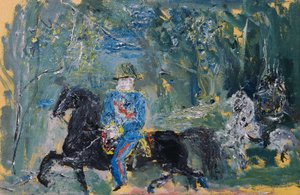 Emperor Franz Joseph in the Vienna Prater
